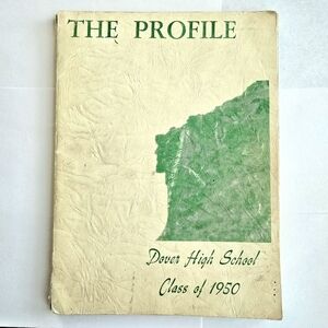 Vintage Yearbook The Profile Dover NH Class of 1950 New Hampshire